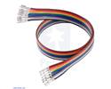 Thumbnail image for Ribbon Cable with Pre-Crimped Terminals 10-Color F-F 12" (30 cm)