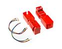 Thumbnail image for Hobby Motor with Encoder - Plastic Gear (Pair, Red)