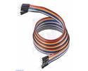 Thumbnail image for Ribbon Cable Premium Jumper Wires 10-Color M-M 36" (90 cm)
