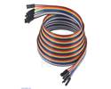 Thumbnail image for Ribbon Cable Premium Jumper Wires 10-Color F-F 60" (150 cm)