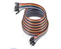 Thumbnail image for Ribbon Cable Premium Jumper Wires 10-Color M-M 60" (150 cm)