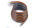 Thumbnail image for Ribbon Cable with Pre-Crimped Terminals 10-Color M-F 60" (150 cm)