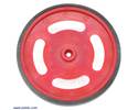 Thumbnail image for 2-5/8" plastic Red wheel Futaba servo hub