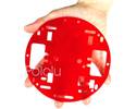 Thumbnail image for Pololu Robot Chassis RRC01A Solid Red