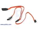 Thumbnail image for Servo Y Splitter Cable 12" Female - 2x Male