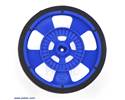 Thumbnail image for Solarbotics GMPW-LB BLUE Wheel with Encoder Stripes, Silicone Tire