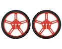 Thumbnail image for Pololu Wheel 60×8mm Pair - Red