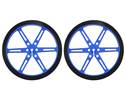 Thumbnail image for Pololu Wheel 80×10mm Pair - Blue