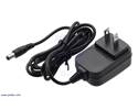 Thumbnail image for Wall Power Adapter: 5VDC, 1A, 5.5×2.1mm Barrel Jack, Center-Positive