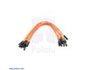 Thumbnail image for Premium Jumper Wire 10-Pack F-F 6" Orange