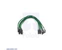 Thumbnail image for Premium Jumper Wire 10-Pack F-F 6" Green