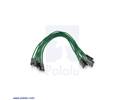 Thumbnail image for Premium Jumper Wire 10-Pack M-M 6" Green