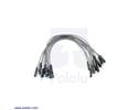 Thumbnail image for Premium Jumper Wire 10-Pack M-M 6" Gray