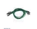 Thumbnail image for Premium Jumper Wire 10-Pack M-F 12" Green