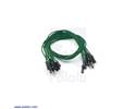 Thumbnail image for Premium Jumper Wire 10-Pack M-M 12" Green