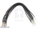 Thumbnail image for Wires with Pre-crimped Terminals 10-Pack M-F 6" Black