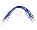 Thumbnail image for Wires with Pre-crimped Terminals 10-Pack M-M 6" Blue