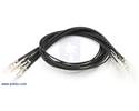 Thumbnail image for Wires with Pre-crimped Terminals 10-Pack M-M 12" Black
