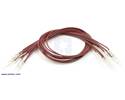 Thumbnail image for Wires with Pre-crimped Terminals 10-Pack M-M 12" Brown