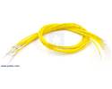 Thumbnail image for Wires with Pre-crimped Terminals 10-Pack M-M 12" Yellow
