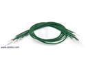 Thumbnail image for Wires with Pre-crimped Terminals 10-Pack M-M 12" Green