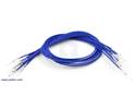 Thumbnail image for Wires with Pre-crimped Terminals 10-Pack M-M 12" Blue