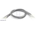 Thumbnail image for Wires with Pre-crimped Terminals 10-Pack M-M 12" Gray