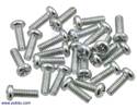 Thumbnail image for Machine Screw: #2-56, 1/4" Length, Phillips (25-pack)