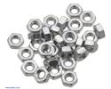 Thumbnail image for Machine Hex Nut: M2.5 (25-pack)