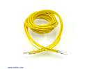 Thumbnail image for Wires with Pre-crimped Terminals 5-Pack M-F 36" Yellow