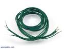Thumbnail image for Wires with Pre-crimped Terminals 5-Pack M-F 36" Green