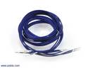 Thumbnail image for Wires with Pre-crimped Terminals 5-Pack M-M 36" Blue