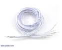 Thumbnail image for Wires with Pre-crimped Terminals 5-Pack M-M 36" White