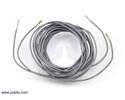 Thumbnail image for Wires with Pre-crimped Terminals 2-Pack F-F 60" Gray