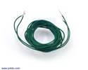 Thumbnail image for Wires with Pre-crimped Terminals 2-Pack M-F 60" Green