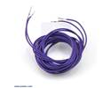 Thumbnail image for Wires with Pre-crimped Terminals 2-Pack M-F 60" Purple