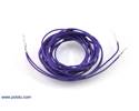 Thumbnail image for Wires with Pre-crimped Terminals 2-Pack M-M 60" Purple