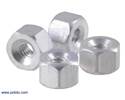 Thumbnail image for Aluminum Standoff: 1/8" Length, 2-56 Thread, F-F (4-Pack)