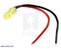 Thumbnail image for Mini Tamiya Plug with 10cm Leads, Male