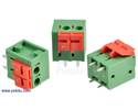 Thumbnail image for Screwless Terminal Block: 2-Pin, 0.2″ Pitch, Top Entry (3-Pack)