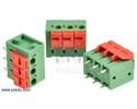 Thumbnail image for Screwless Terminal Block: 3-Pin, 0.2″ Pitch, Top Entry (3-Pack)