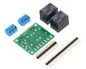 Thumbnail image for Pololu Basic 2-Channel SPDT Relay Carrier with 12VDC Relays (Partial Kit)