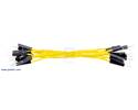 Thumbnail image for Premium Jumper Wire 10-Pack M-M 3" Yellow