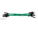 Thumbnail image for Premium Jumper Wire 10-Pack M-M 3" Green