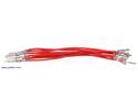 Thumbnail image for Wires with Pre-crimped Terminals 10-Pack M-F 3" Red