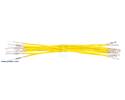 Thumbnail image for Wires with Pre-crimped Terminals 10-Pack M-F 3" Yellow