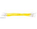 Thumbnail image for Wires with Pre-crimped Terminals 10-Pack M-M 3" Yellow
