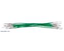 Thumbnail image for Wires with Pre-crimped Terminals 10-Pack M-M 3" Green