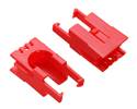 Thumbnail image for Romi Chassis Motor Clip Pair - Red