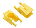 Thumbnail image for Romi Chassis Motor Clip Pair - Yellow